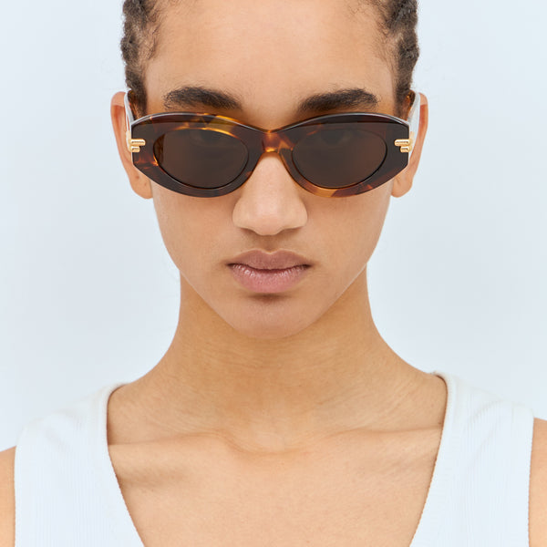 Bottega Veneta sunglasses luxury designer piece front view