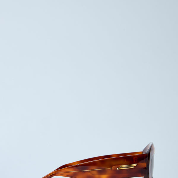 Bottega Veneta premium sunglasses detail and craftsmanship close-up
