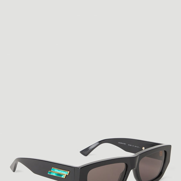 Bottega Veneta premium sunglasses detail and craftsmanship close-up
