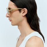 Bottega Veneta sunglasses side profile designer luxury fashion