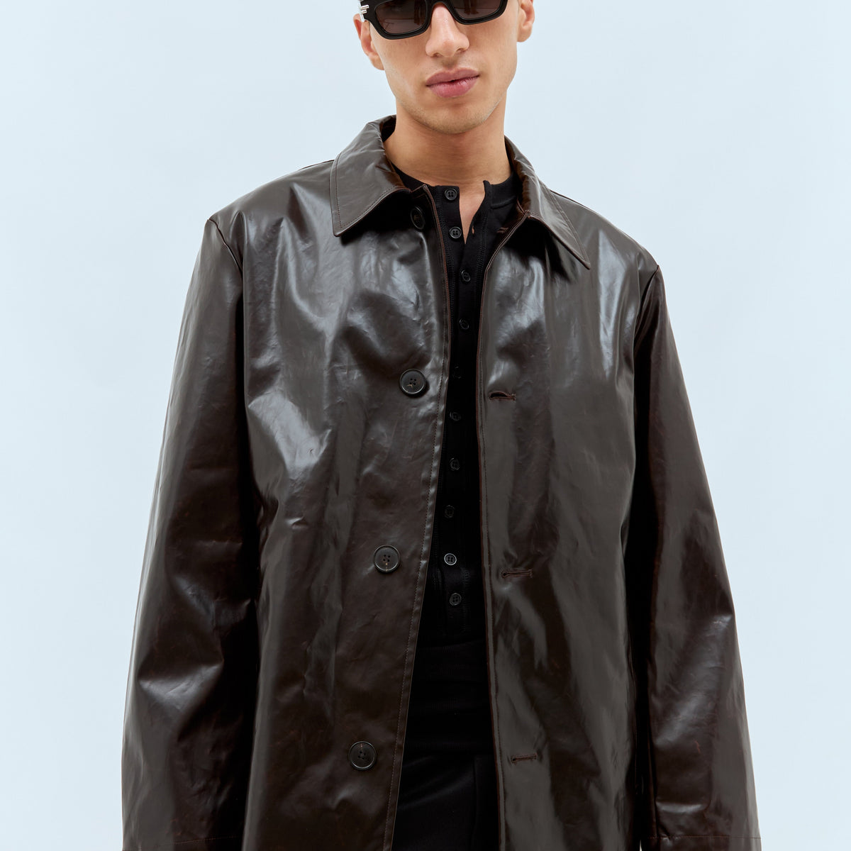 Bottega Veneta sunglasses side profile designer luxury fashion