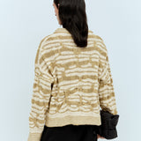 Close-up of Bottega Veneta sweaters & pullovers hardware and fine stitching