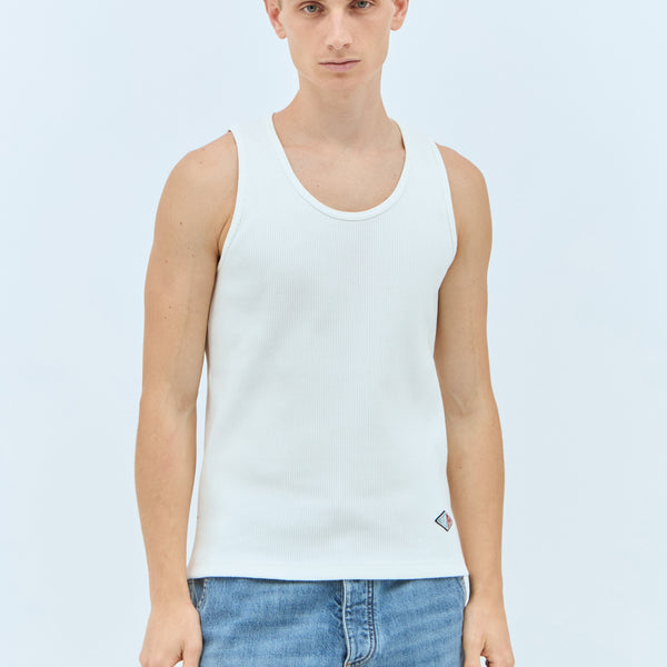 Bottega Veneta Tops? Bottega Veneta Men Rib Jersey Tank Top Elegant Everyday Designer Top