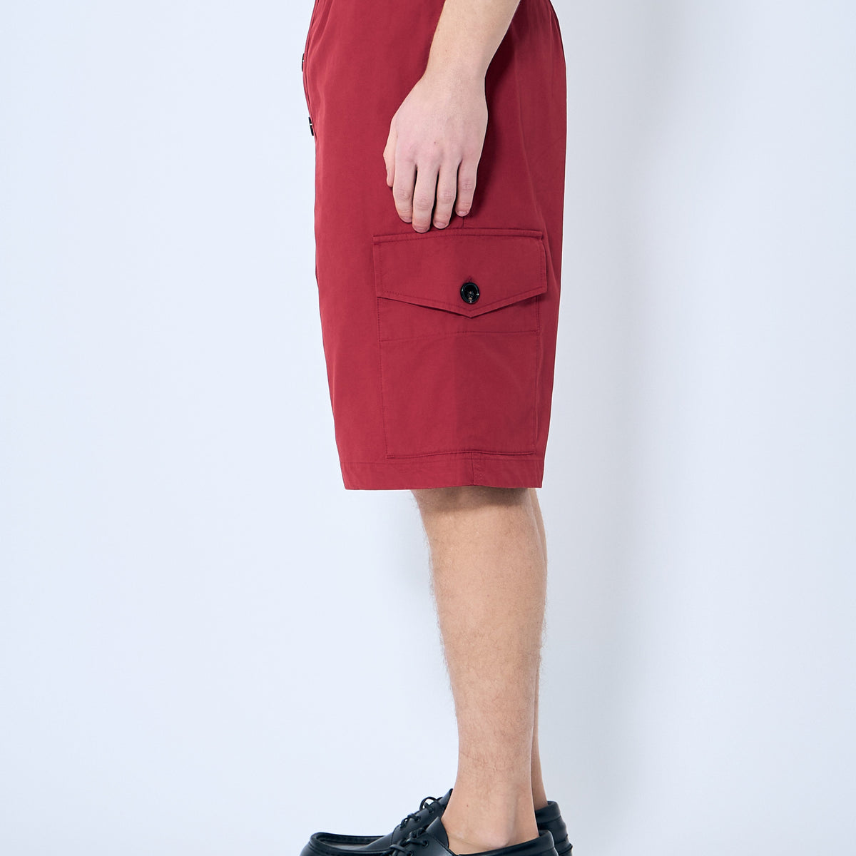 Bottega Veneta Shorts? Bottega Veneta Men Light Cotton Twill Shorts Premium Designer Casual Shorts