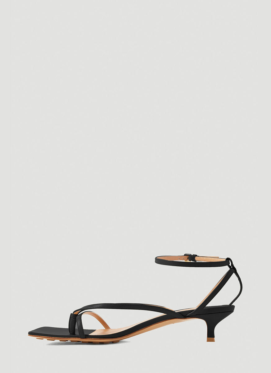 Bottega Veneta premium sandals detail and craftsmanship close-up