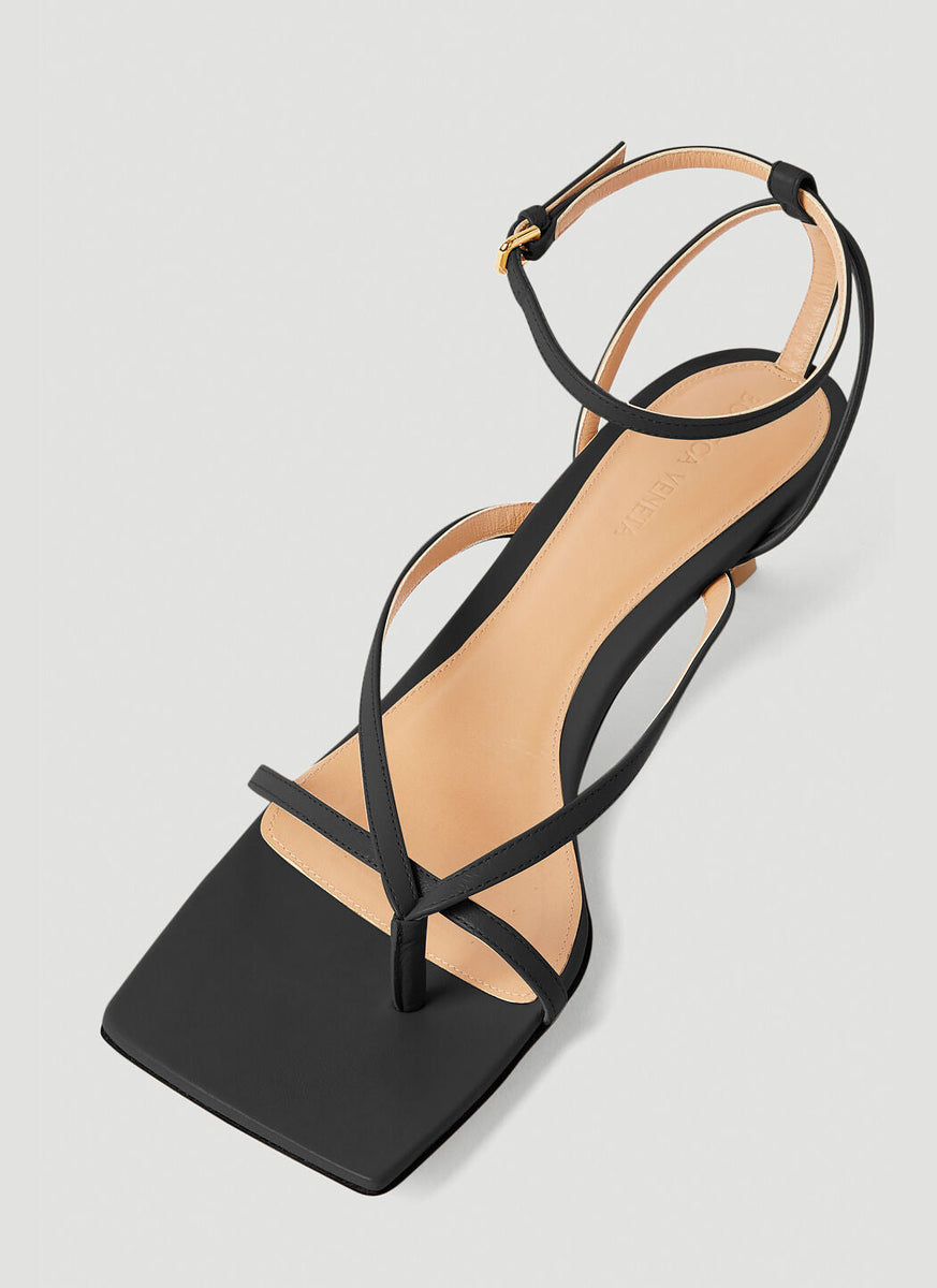 Bottega Veneta sandals luxury designer piece front view