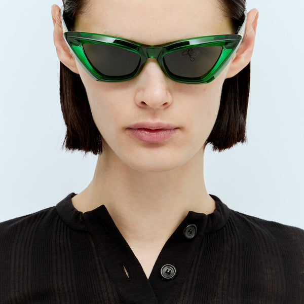 Bottega Veneta Sunglasses? Bottega Veneta Women Bv1101s Pointed Cat Eye Sunglasses Premium Fashion Designer Sunglasses