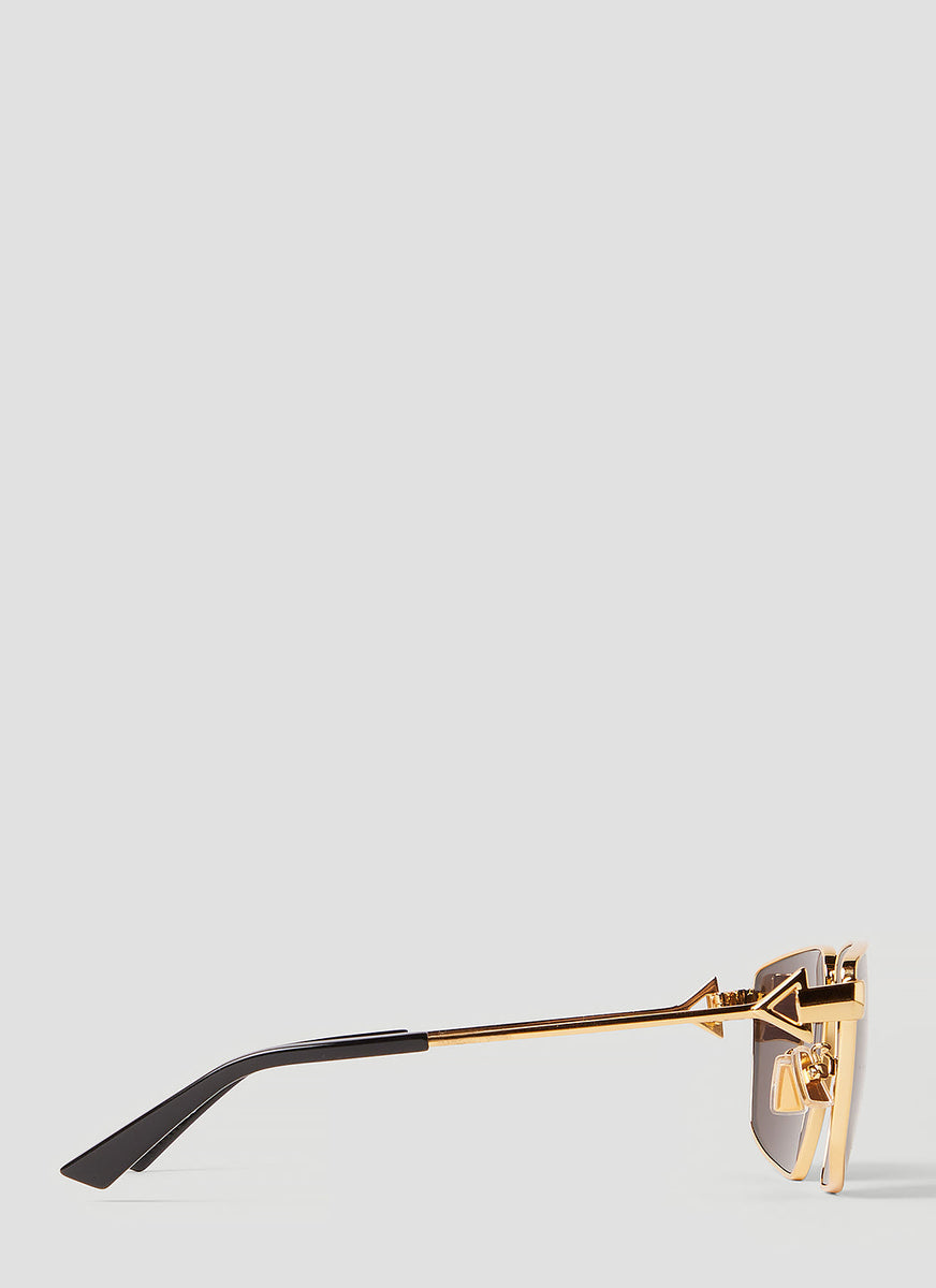 Bottega Veneta sunglasses side profile designer luxury fashion
