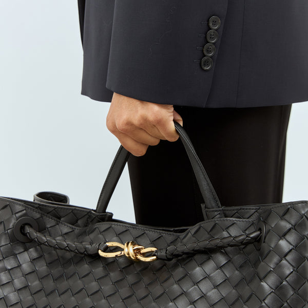 Bottega Veneta Bags? Bottega Veneta Women Large Andiamo Handbag Elegant Everyday Designer Handbag