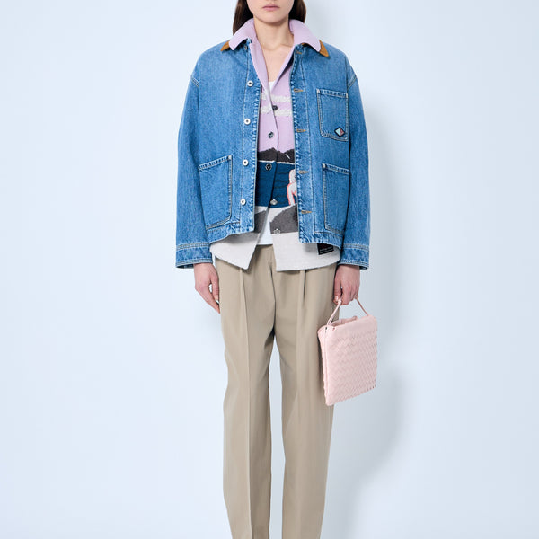 Bottega Veneta Sweaters? Bottega Veneta Women Intarsia Knit Shirt Luxury Designer Knit Sweater