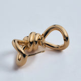 Close-up of Bottega Veneta miscellaneous hardware and fine stitching