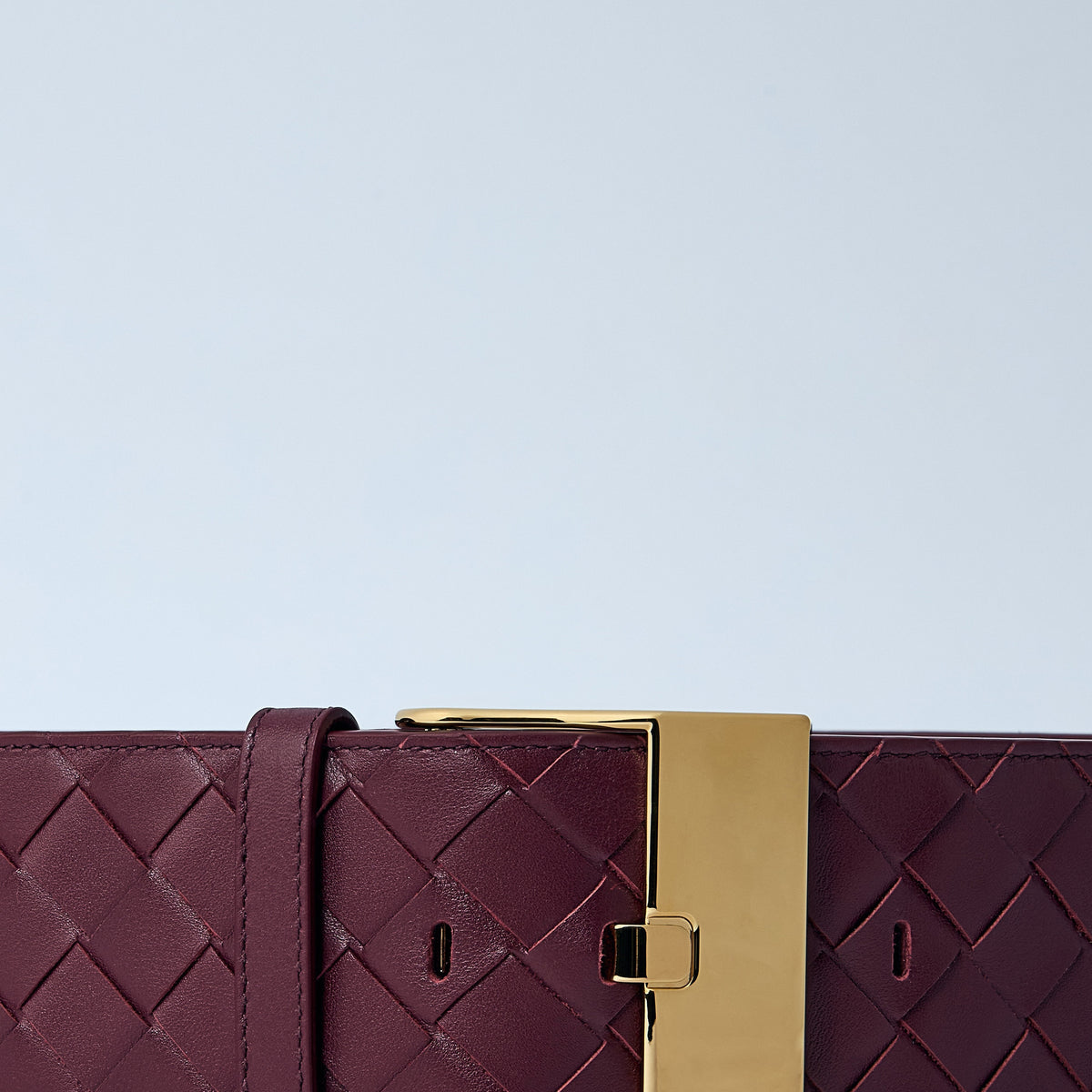 Bottega Veneta belts luxury designer piece front view