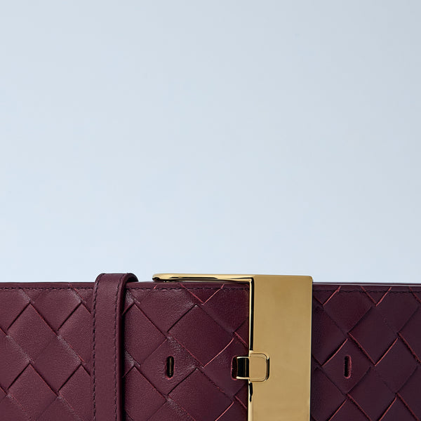 Bottega Veneta Belts? Bottega Veneta Women Braided Belt Premium Leather Designer Belt