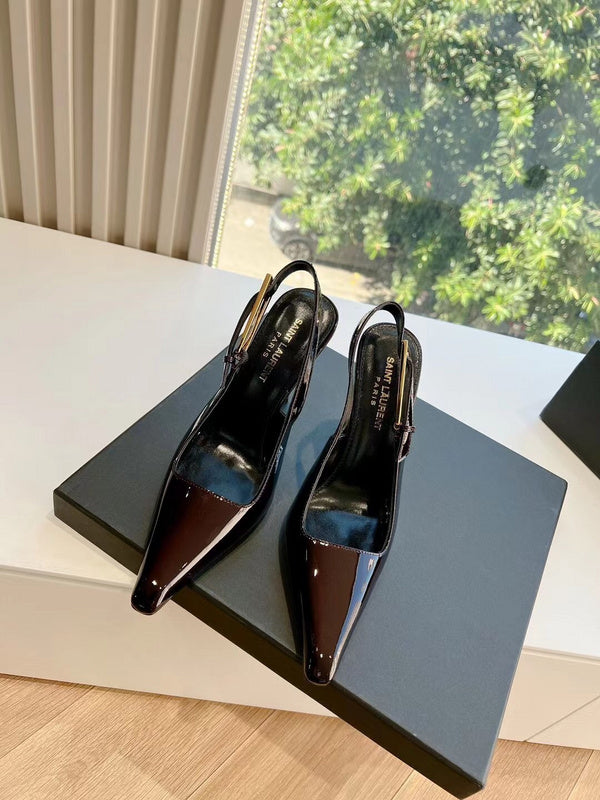 Side profile view of Saint Laurent luxury piece style No.009