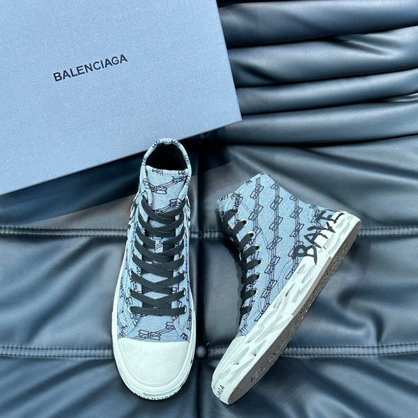 Balenciaga shoes Style 079 - close-up of premium leather craftsmanship