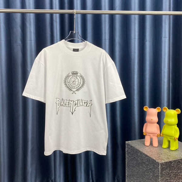 Balenciaga luxury t-shirt detail shot