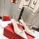 Close-up detail view of Valentino Garavani luxury piece style No.199