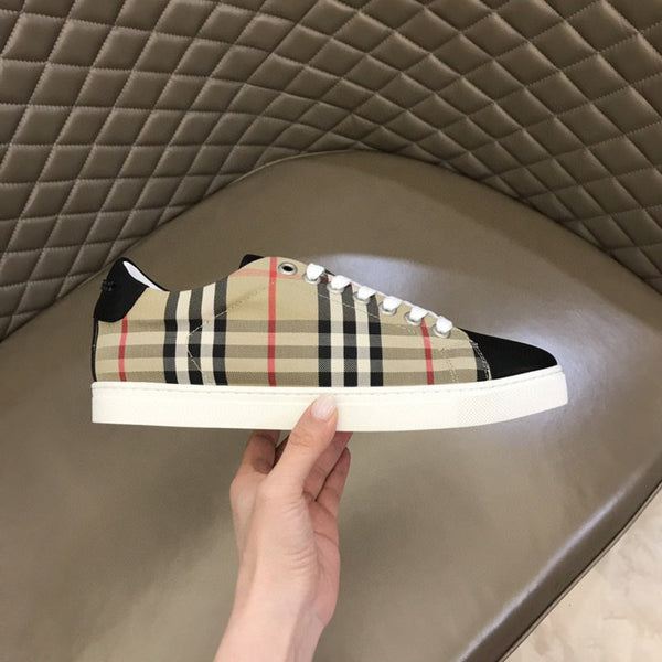 Burberry Red Platform Heels - Sole Detail View