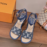 Louis Vuitton shoes Style 336 - angled studio shot
