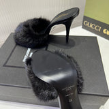 Saint Laurent designer shoes full view