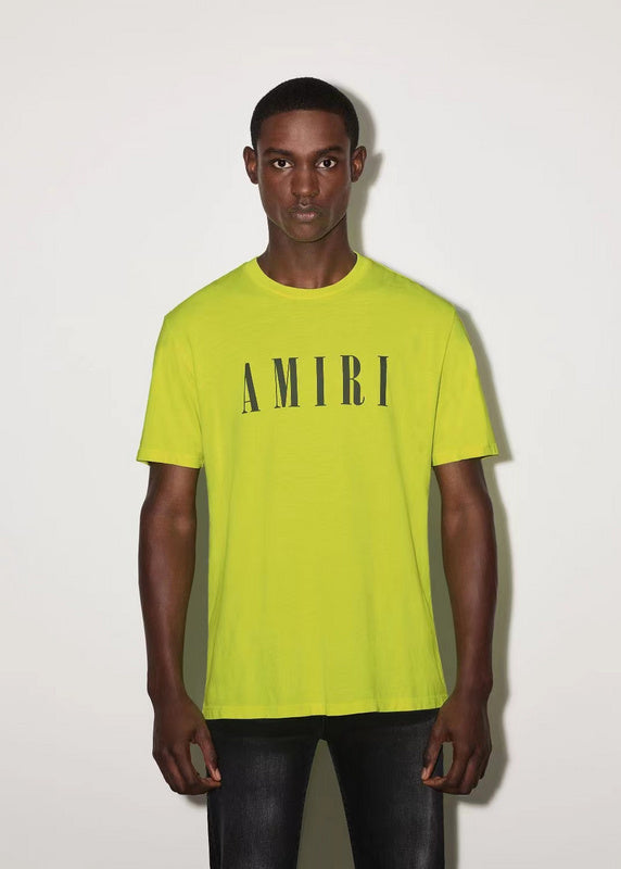 Amiri luxury t-shirt detail shot