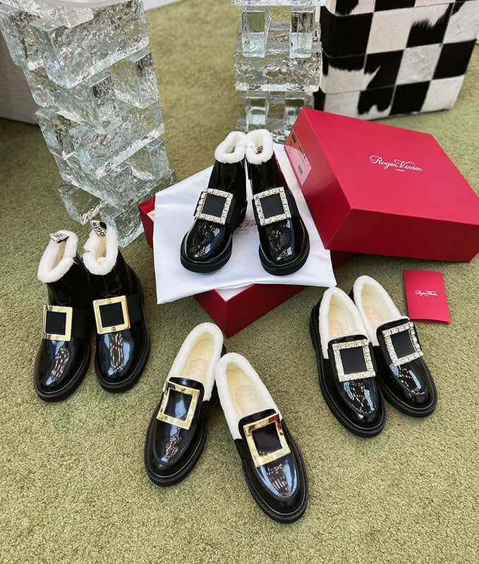 Roger Vivier luxury shoes detail shot