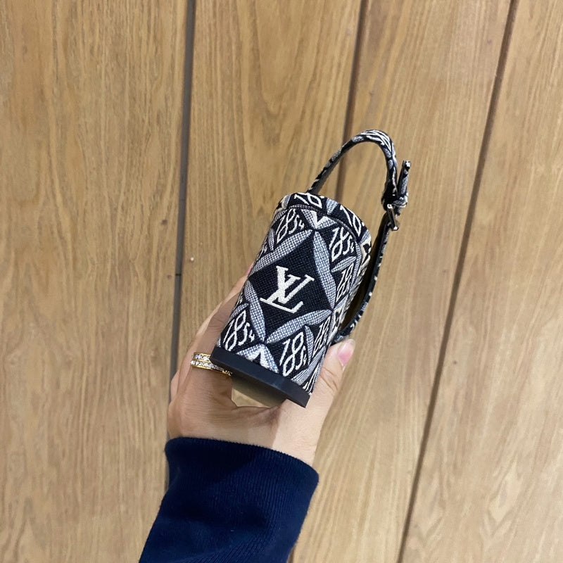Louis Vuitton Black Chelsea Boots - Back View