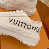 Louis Vuitton shoes Style 394 - front view, sleek modern silhouette (alternate angle)