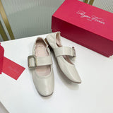 Roger Vivier luxury shoes detail shot