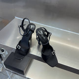 Saint Laurent shoes front view designer style