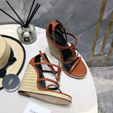 Close-up of Saint Laurent shoes craftsmanship