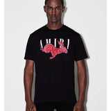 Amiri luxury t-shirt detail shot
