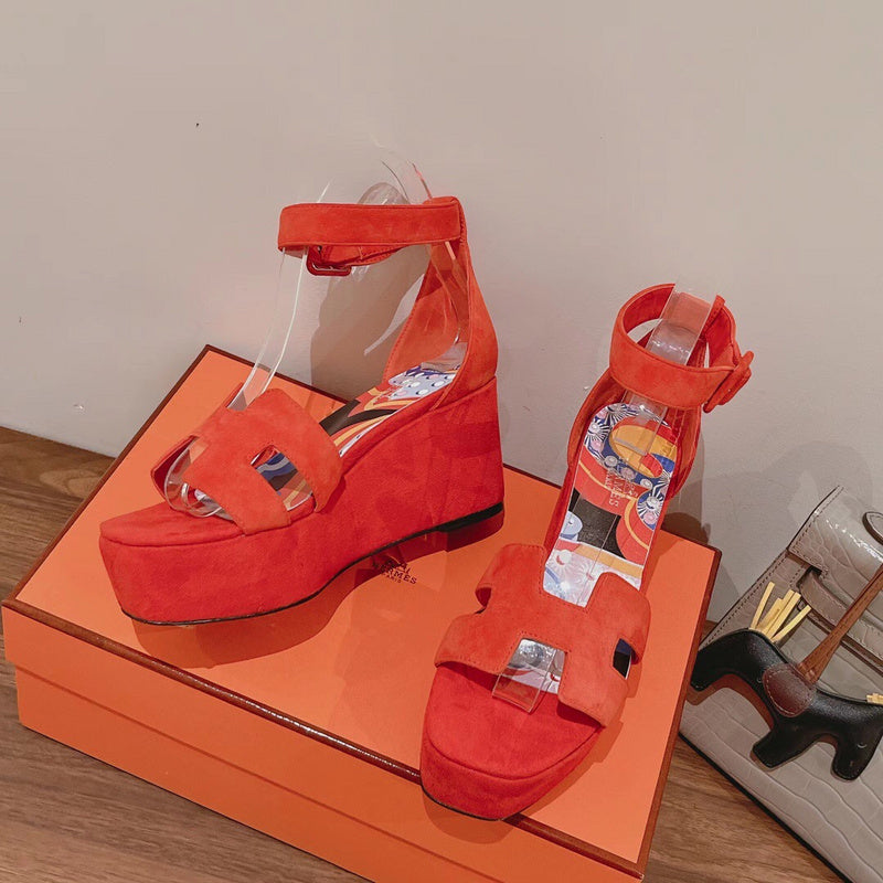 Hermes shoes Style 274 - logo and branding close-up