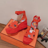 Hermès Chocolate Brown Pointed-Toe Flats - Back View