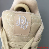 Dior Camel Chelsea Boots - Front View