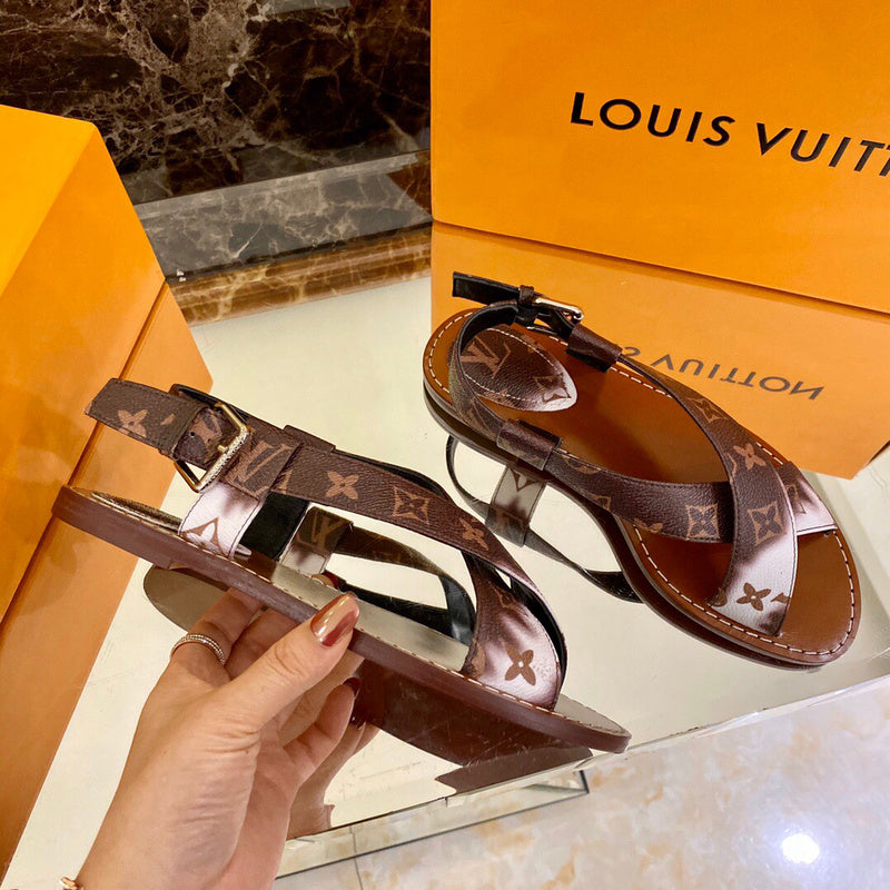 Louis Vuitton designer shoes full view