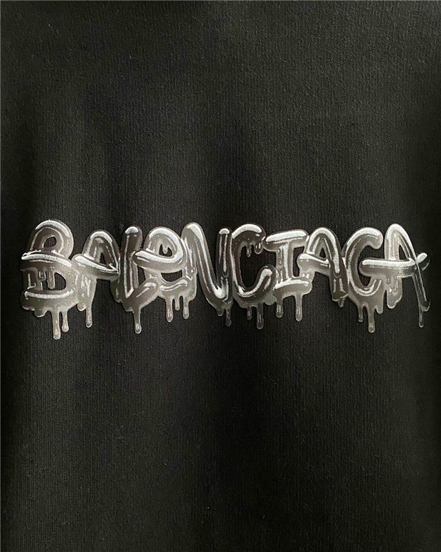 Close-up of Balenciaga designer clothing craftsmanship