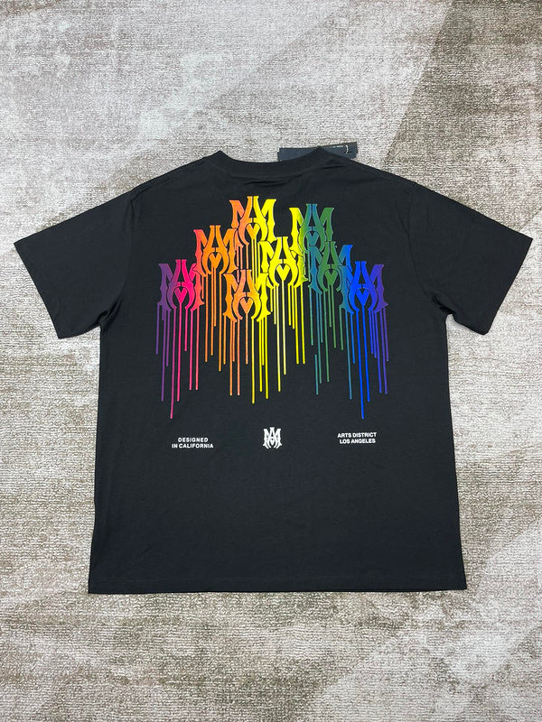 Amiri luxury t-shirt detail shot