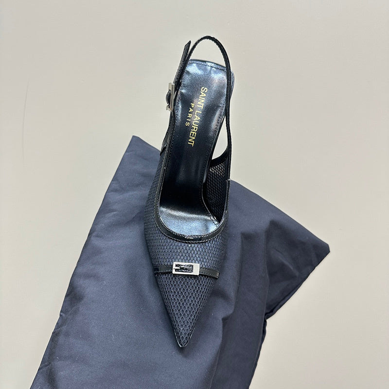 Saint Laurent shoes front view designer style