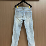 Close-up detail view of Balmain luxury piece style No.111