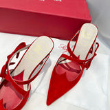 Roger Vivier luxury shoes detail shot