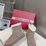 Close-up of Roger Vivier shoes craftsmanship