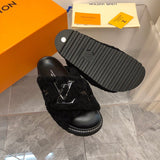 Louis Vuitton shoes Style 329 - back heel detail (alternate angle)
