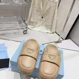 Prada luxury shoes detail shot