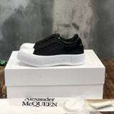 Alexander McQueen Nude Low-Top Sneakers - Detail Shot of Craftsmanship