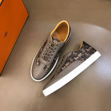 Hermès White Pointed-Toe Flats - Side Profile View