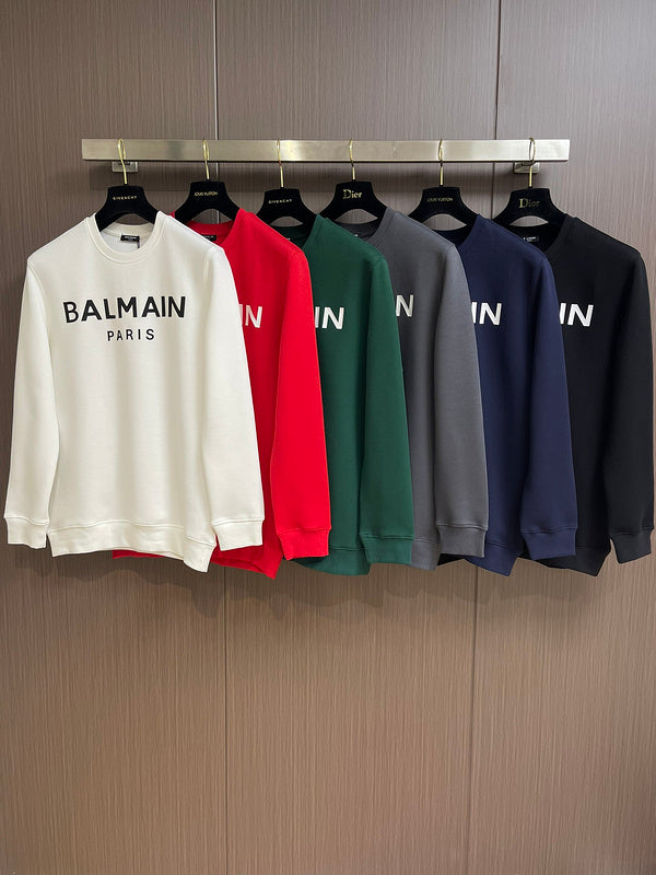 Back view of Balmain luxury piece style No.050