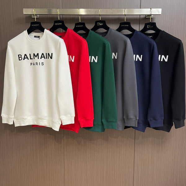 Back view of Balmain luxury piece style No.050