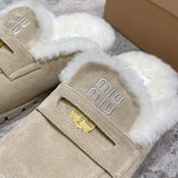 Close-up of Miu Miu shoes craftsmanship