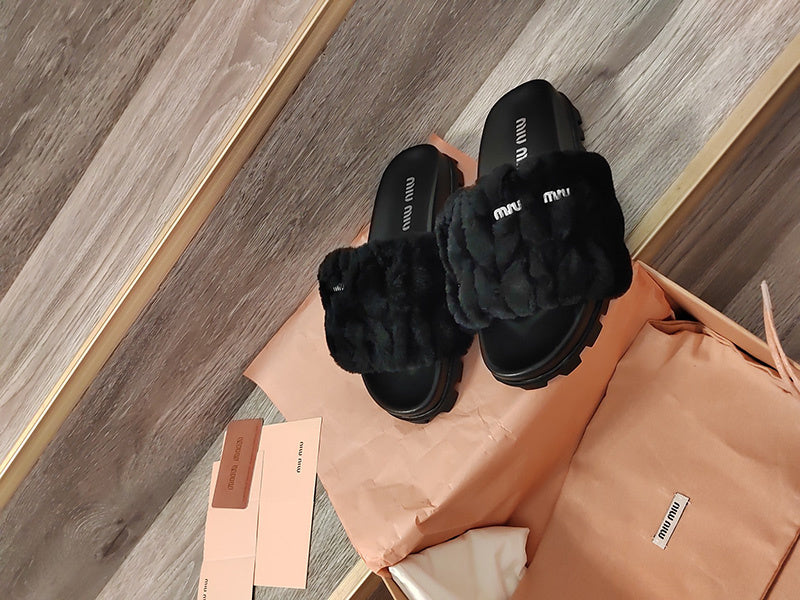 Miu Miu luxury shoes detail shot